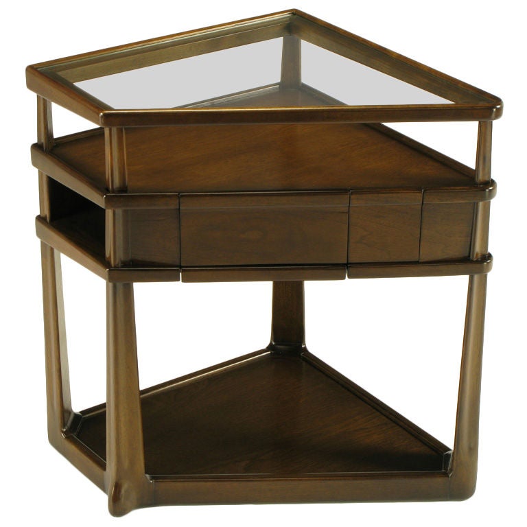 Harold M. Schwartz Trapezoidal Side Table