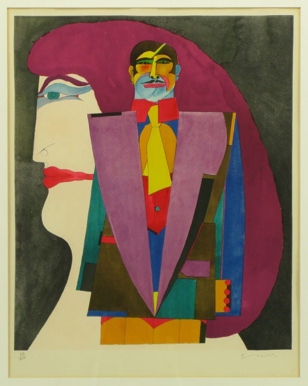 American Richard Lindner (1901-1978) Lithograph Titled 