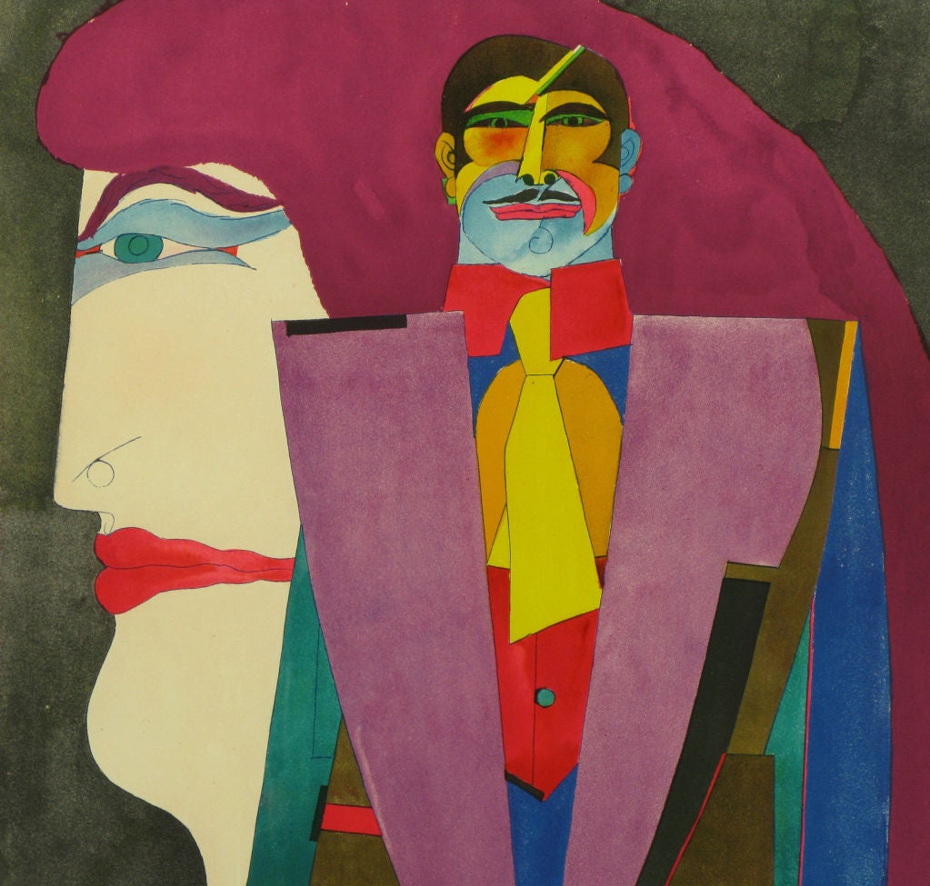 20th Century Richard Lindner (1901-1978) Lithograph Titled 