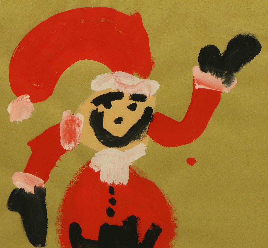 picasso santa claus