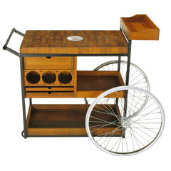 Extraordinaire Arthur Umanoff Bar Cart