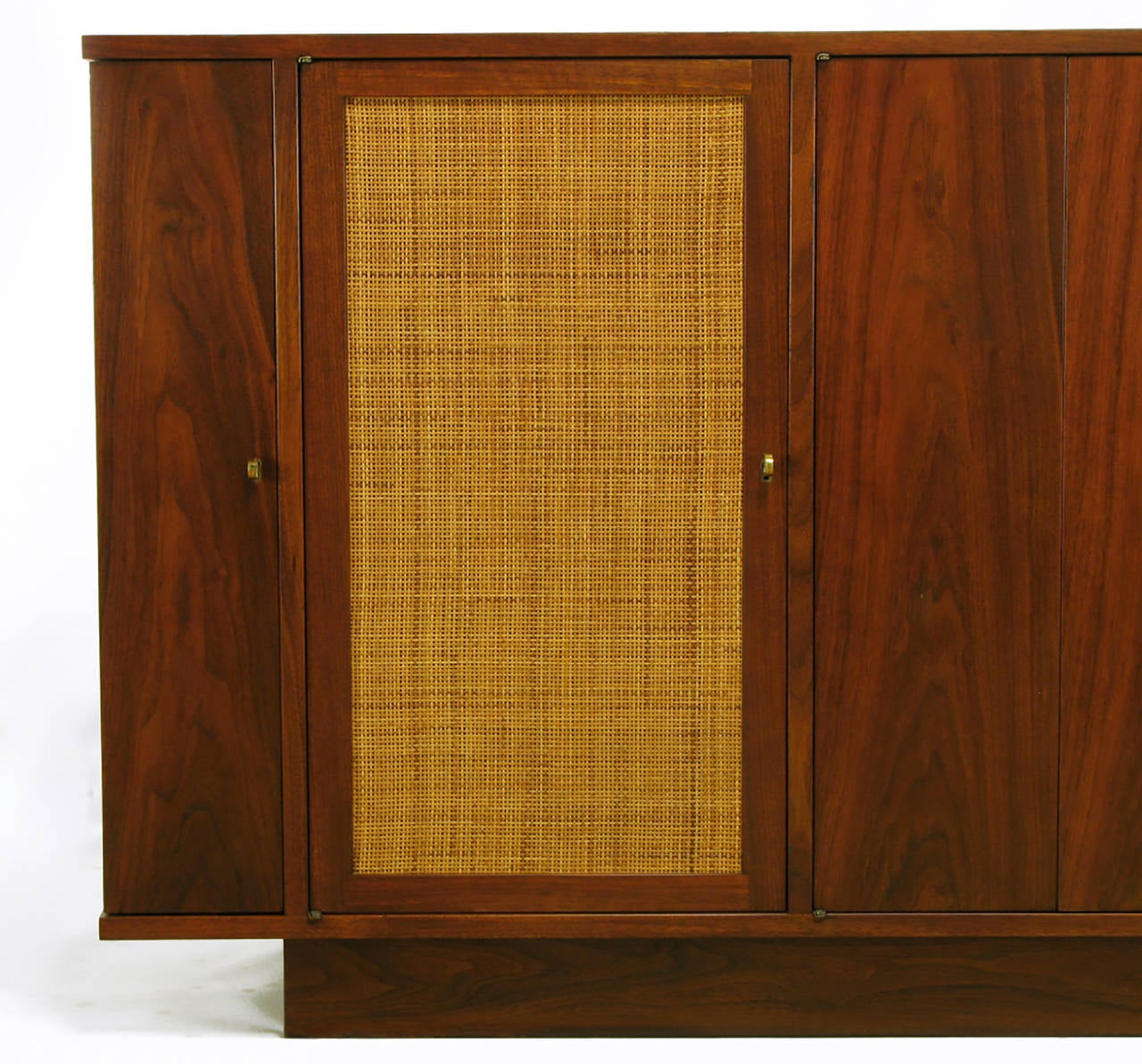 Dunbar Walnut and Cane Credenza by Edward Wormley 3