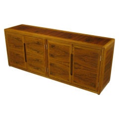 Dunbar Rosewood & White Oak Four Door Credenza