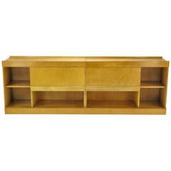 Brian Palmer for Baker Bird's-Eye Maple Modular Cabinet