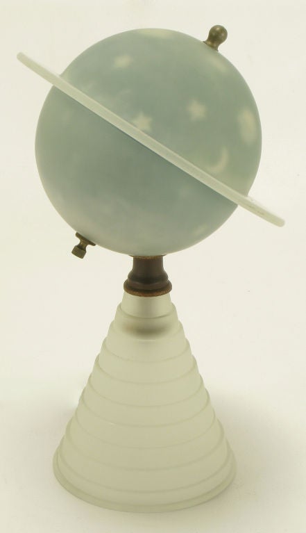 1939 worlds fair saturn lamp