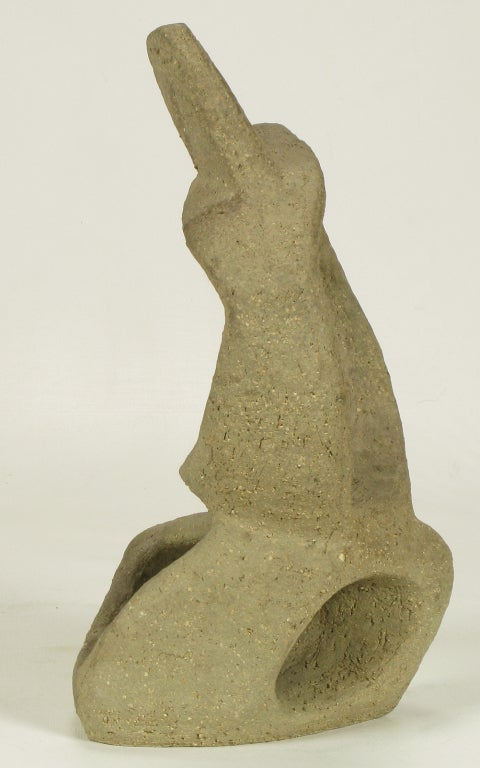 American 1952 Ceramic Sculpture By William August Hoffman (1920-2011)