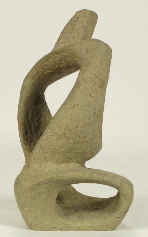 Pottery 1952 Ceramic Sculpture By William August Hoffman (1920-2011)