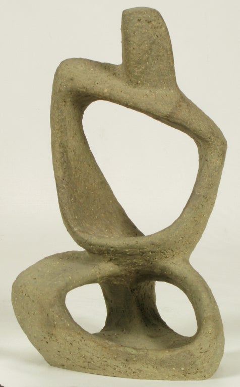 1952 Ceramic Sculpture By William August Hoffman (1920-2011) 2