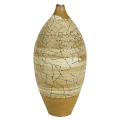 Hand Thrown & Glazed Terra Cotta Free Edge Vase 11