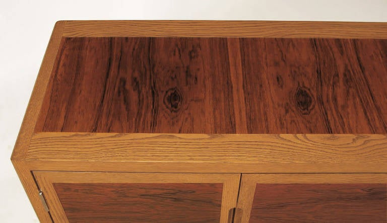 Dunbar Rosewood and White Oak Credenza 2