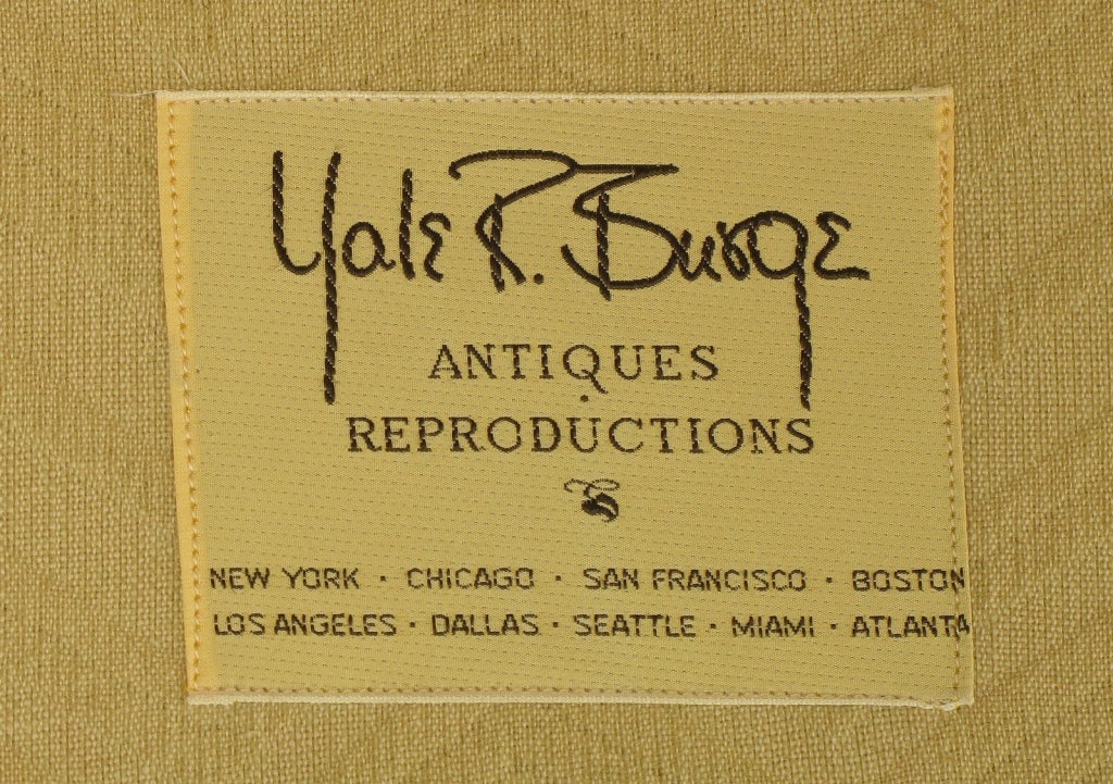 Yale Burge Reproductions Louis XV Wingback Settee 4