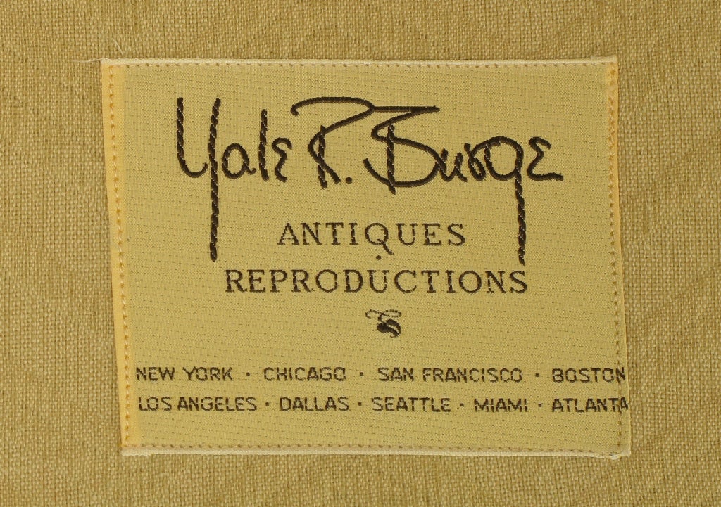 Yale Burge Reproductions Louis XV Wingback Settee 4