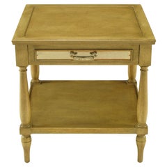 Used Fine Arts Furniture Co. Driftwood Glazed Mahogany Side Table