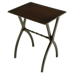 Antique 19th Century Mahogany Folding Coach Table.