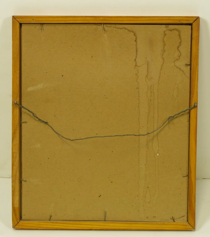Abstrakte Lithographie Nr. 3/5 von William A. Hoffman (1920-2011) (20. Jahrhundert) im Angebot
