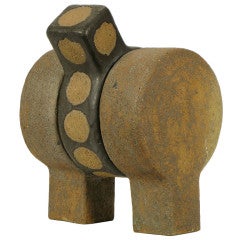 Tomiya Matsuda (1939-2011) Abstract Modern Ceramic Sculpture Vintage Tomiya Matsuda (1939-2011) Abstract Modern Ceramic Sculpture