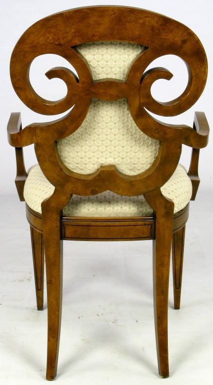 Six William Doezema Biedermeier Dining Chairs for Mastercraft 5