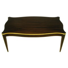 Davidson Ltd Ribbon Mahogany & Parcel Gilt Coffee Table