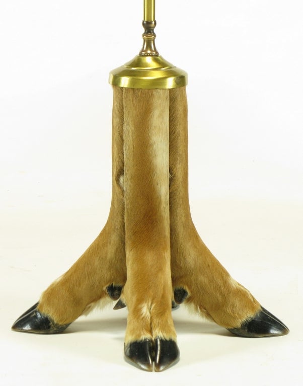 deer leg lamp