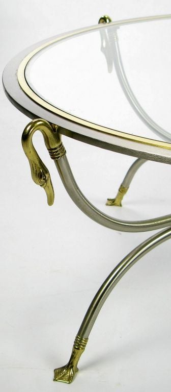 swan side table