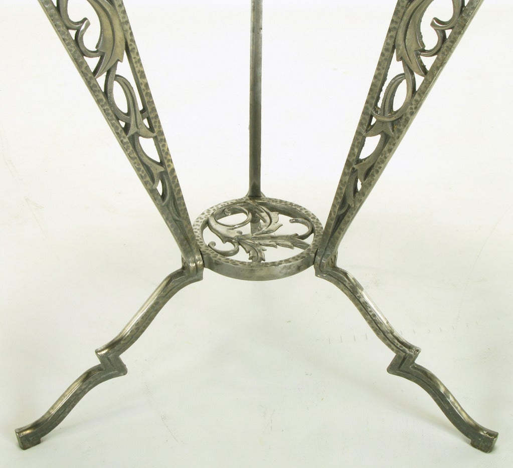 Rena Rosenthal Cast Metal Art Deco Table 3