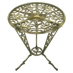 Rena Rosenthal Cast Metal Art Deco Table