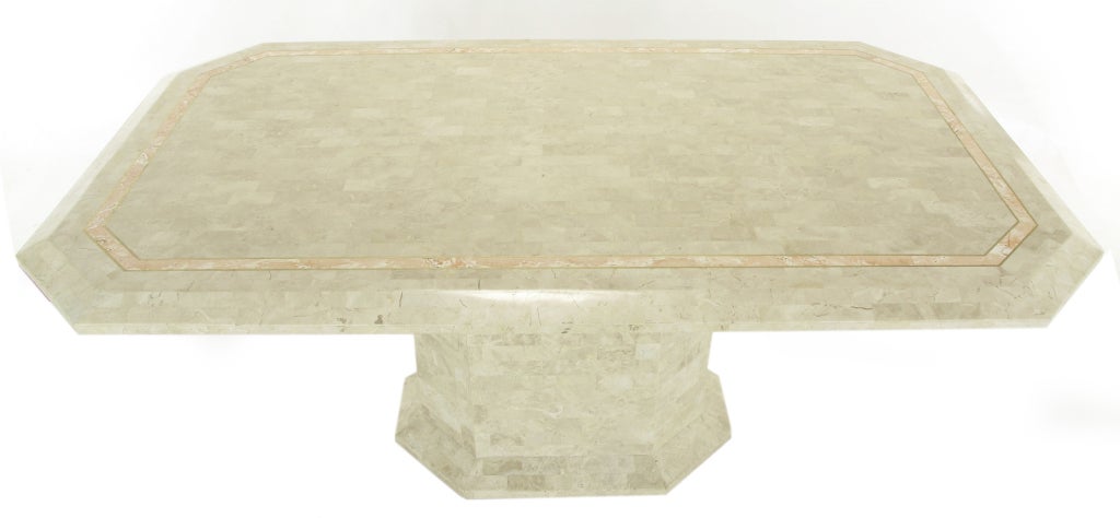 fossil stone dining table