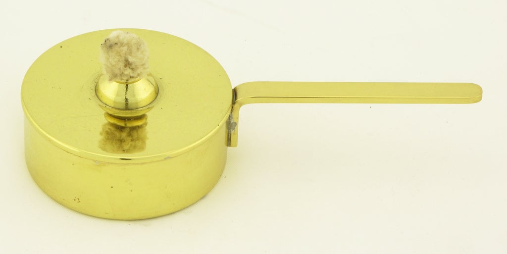 Tommi Parzinger For Dorlyn Covered Brass Chafing Dish 4