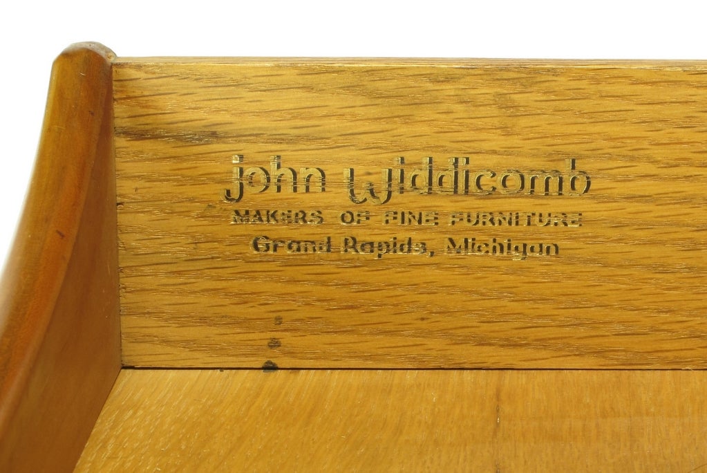 John Widdicomb Lift-Top Vanity With Tambour Door 2