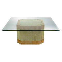 Casa Bique Tessellated Fossil Stone & Marble Coffee Table 9