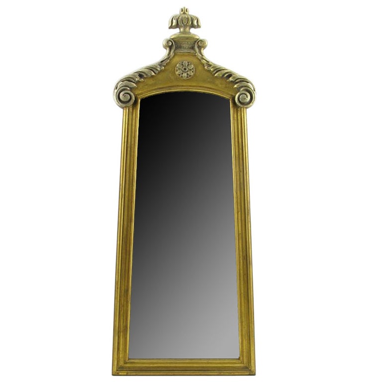 Francisco Hurtado Spanish Gold & Silver Gilt Wall Mirror For Sale