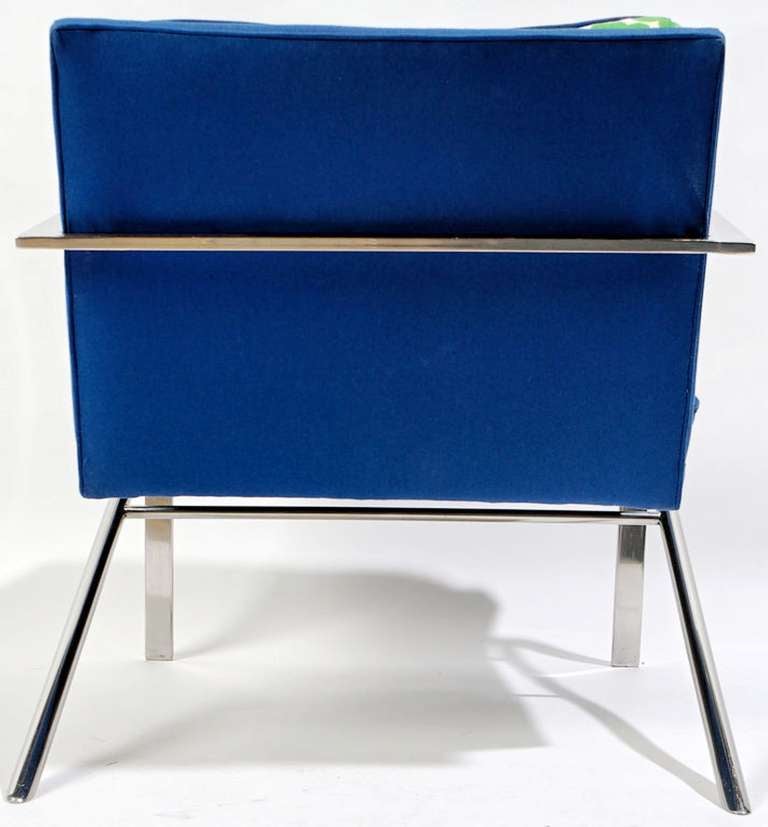 Mid-20th Century Pair All Original Arco Club Chairs By Paul Tuttle (1918 - 2002)