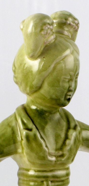 ceramic geisha figurines