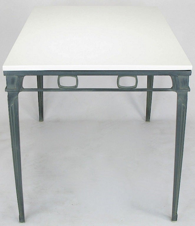 verdigris porcelain