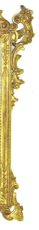 Großer italienischer Rokoko-Spiegel aus geschnitztem und vergoldetem Holz (Geschnitzt) im Angebot