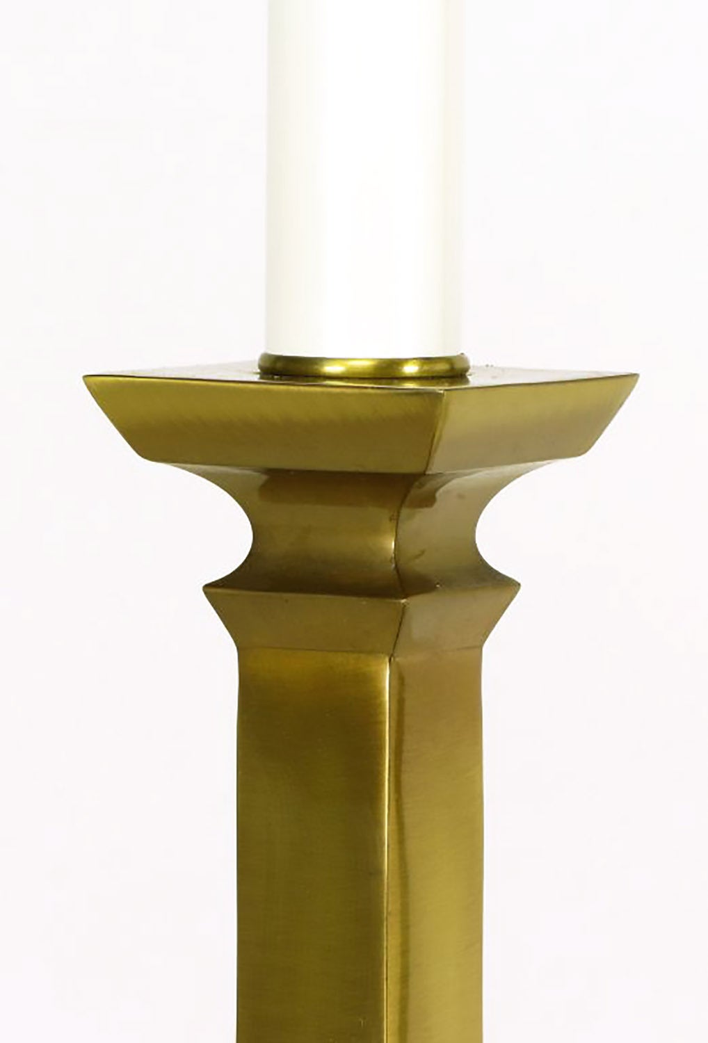 Frederick Cooper Architectural Tall Brass Table Lamp 2