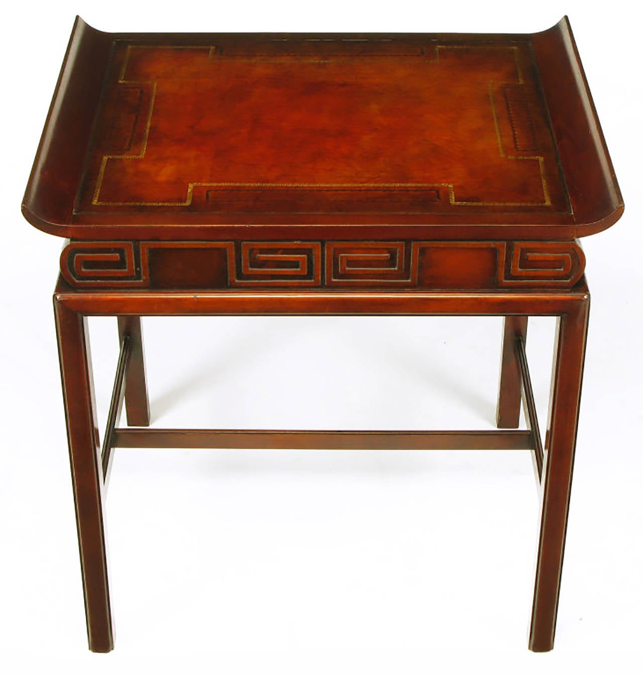 leather top tables
