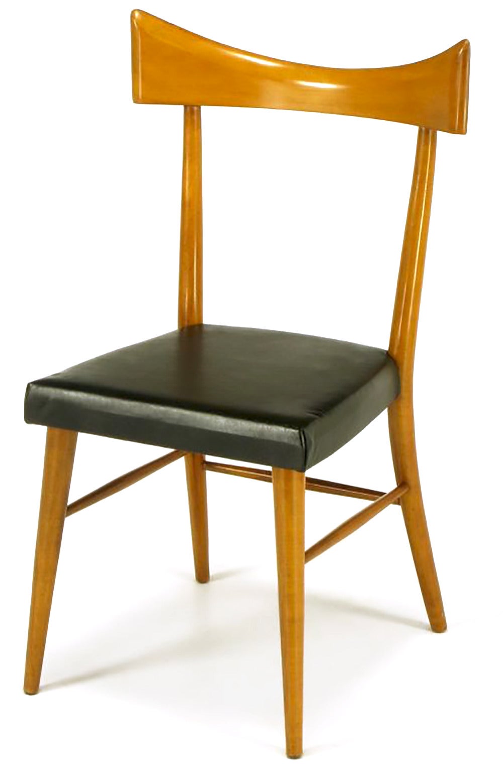 Four Paul McCobb Winchendon Open Back Dining Chairs In Excellent Condition For Sale In Chicago, IL