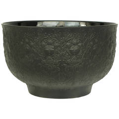 Bjorn Wiinblad for Rosenthal Studio Linie Black China "Goddess" Bowl