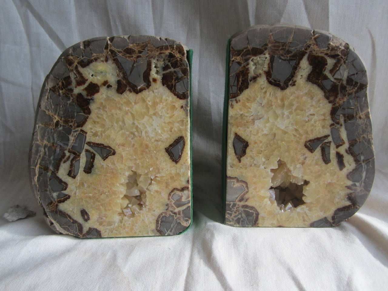 Pair of Geode Bookends 1