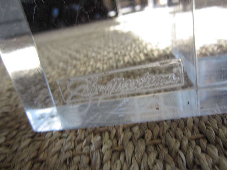 Lucite Coffee Table by John Mascheroni