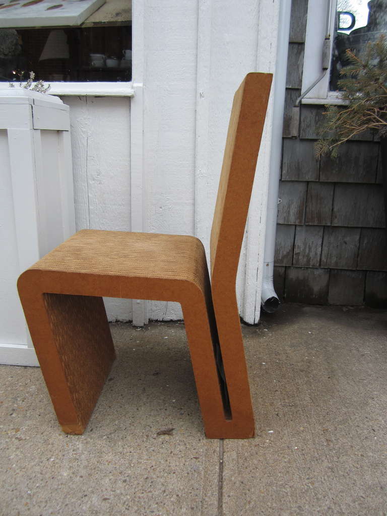 Late 20th Century Frank Gehry Cardboard Easy Edges Chair