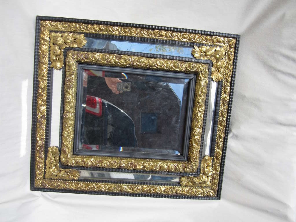 19th Century Dutch Baroque Mirror 3