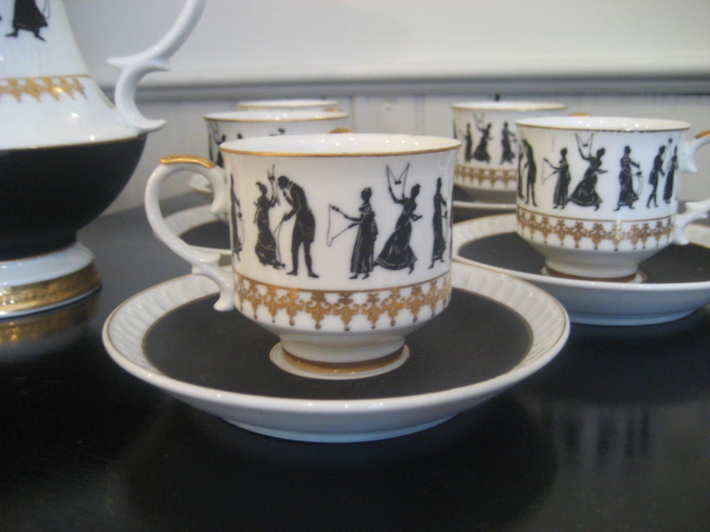 Royal Crown Tea Set at 1stDibs