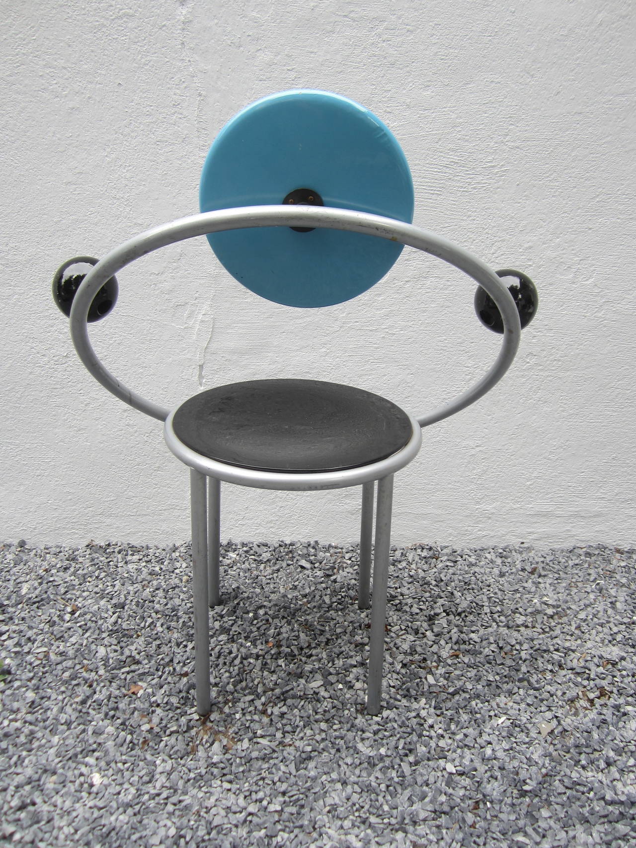 Michele de Lucchi first chair for Memphis Milano 1982.