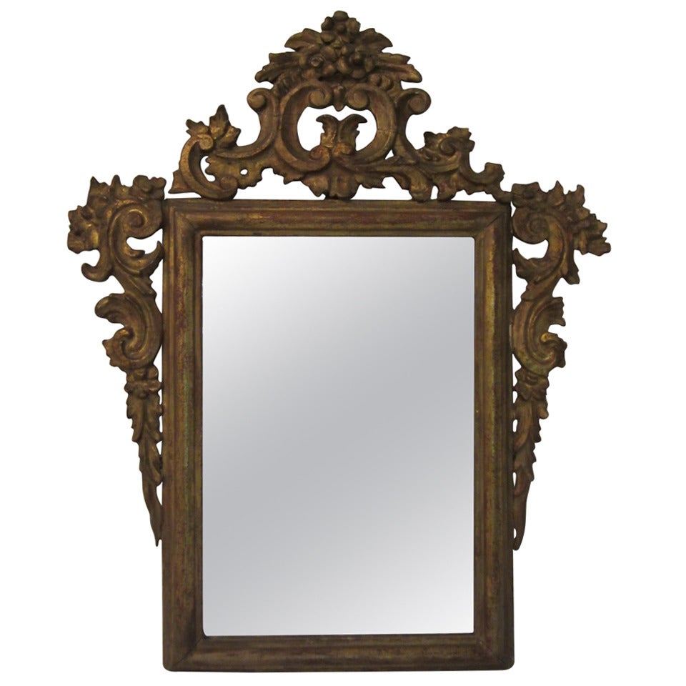 Early 20th Century Italian Gilt Mirror