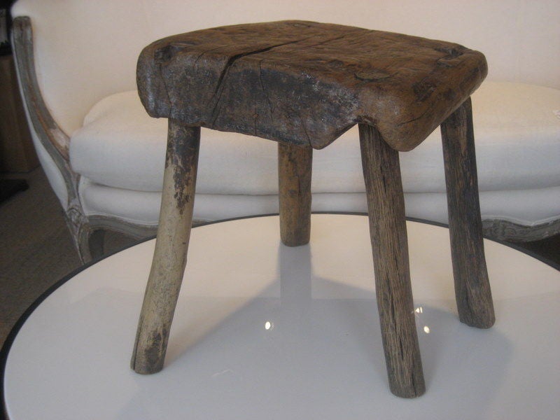 Lovely 19th century milk stool