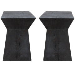 Pair of Christian Liaigre Tables for Holly Hunt