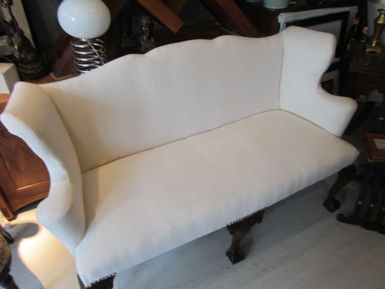 20th Century Chippendale Style Settee