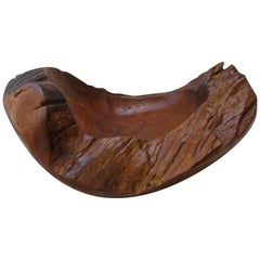 Carved Wood Bowl